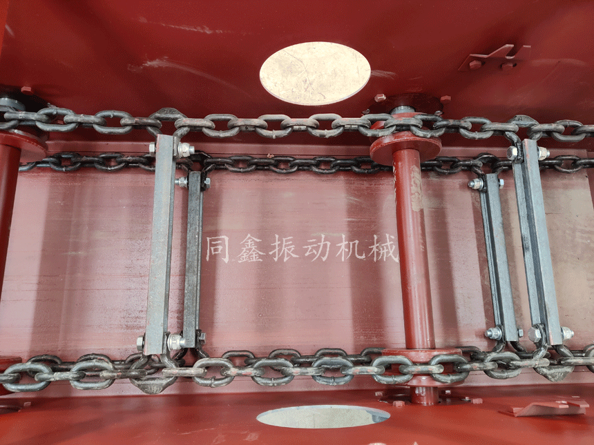 皮带刮板输送机,密封型双层输送机内部展示