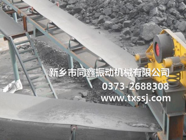 皮带输送机,胶带输送机,皮带式输送机产品真机照片